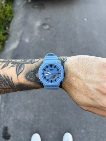 G-SHOCK GA-2100 AZUL OCEANO