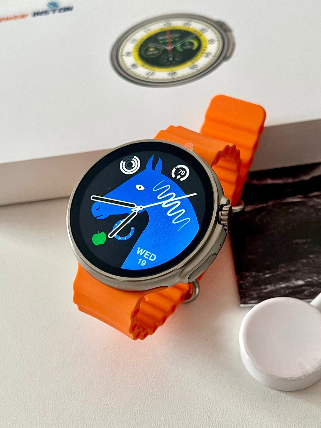 SMARTWATCH ULTRA 9 PRO  SERIES 9 REDONDO