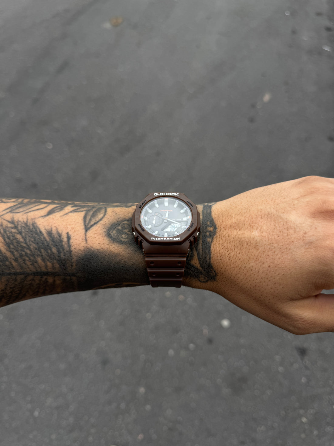 G-SHOCK GA-2100 MARROM