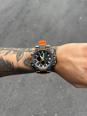 G-SHOCK STEEL MTG LARANJA