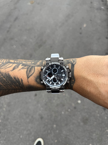 G-SHOCK STEEL MTG BRANCO