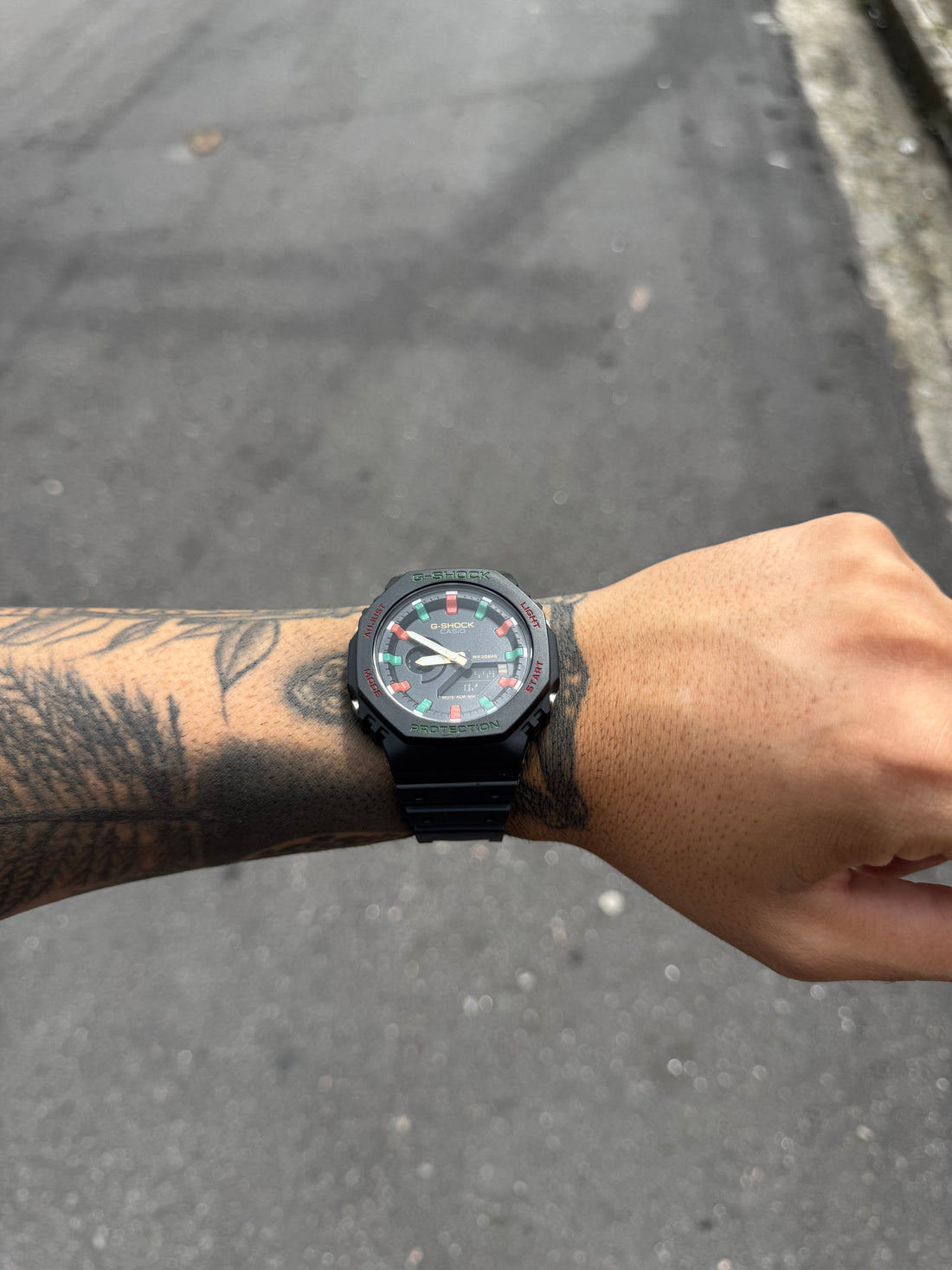 G-SHOCK GA-2100 48MM BLACK COLORS