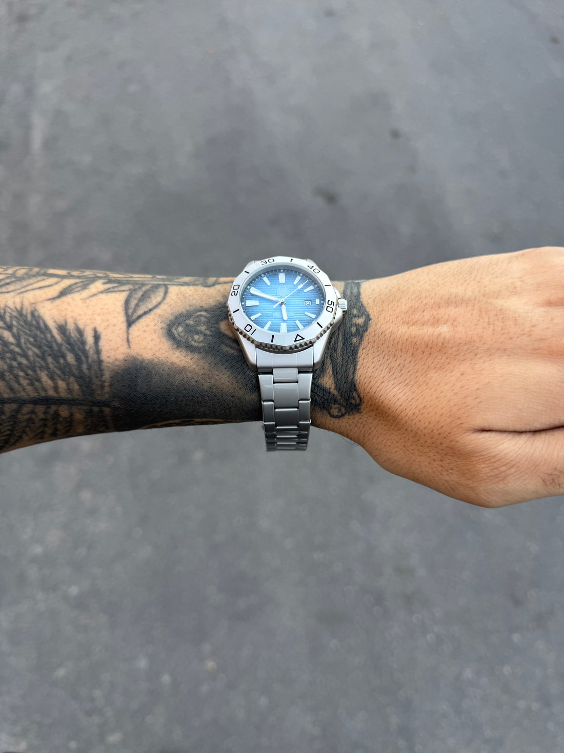 TAG HEUER AQUARACER FUNDO AZUL