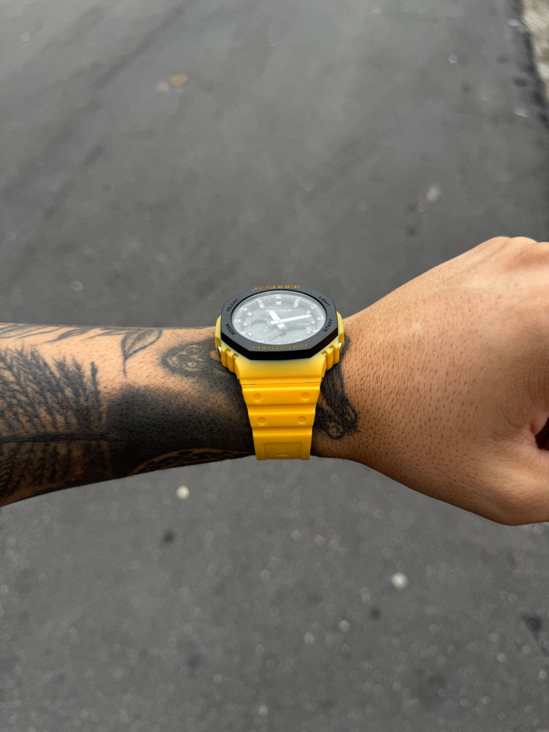 G-SHOCK GA-2100 48MM YELLOW