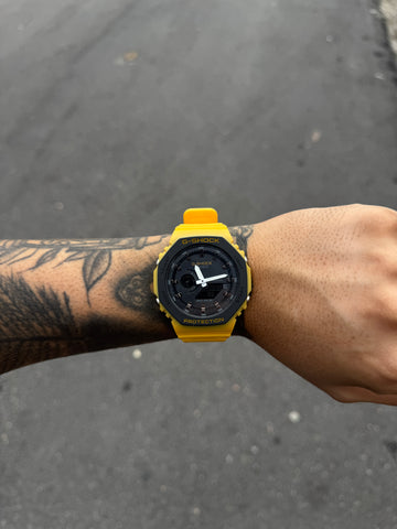 G-SHOCK GA-2100 48MM YELLOW