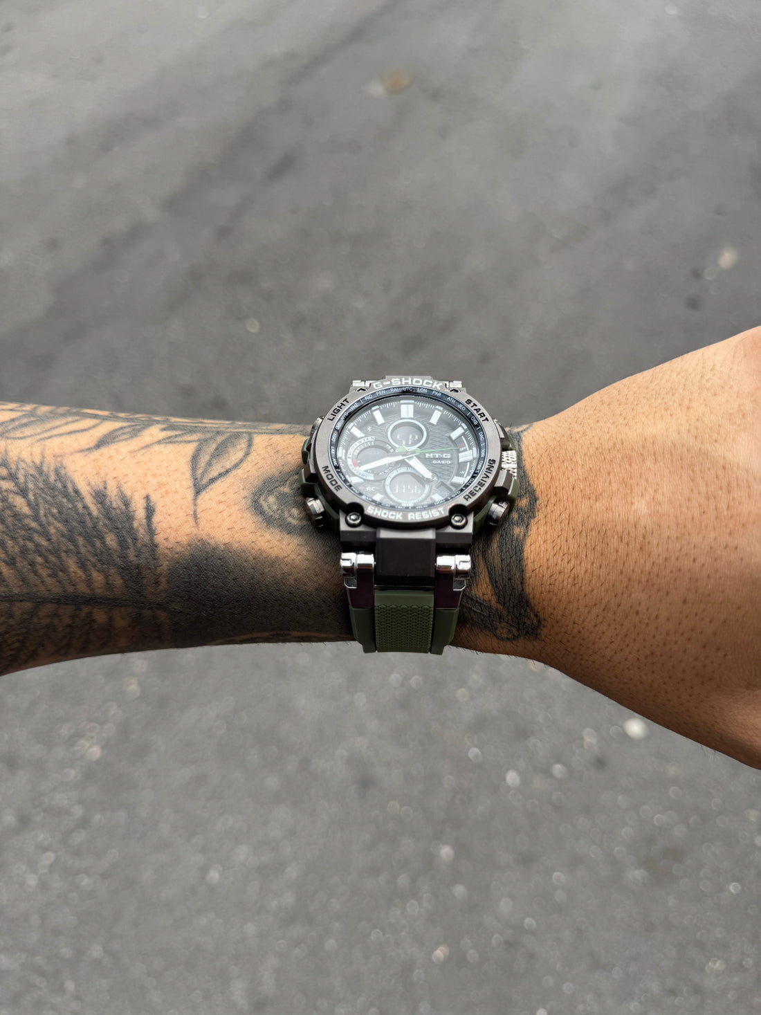 G-SHOCK STEEL MTG VERDE