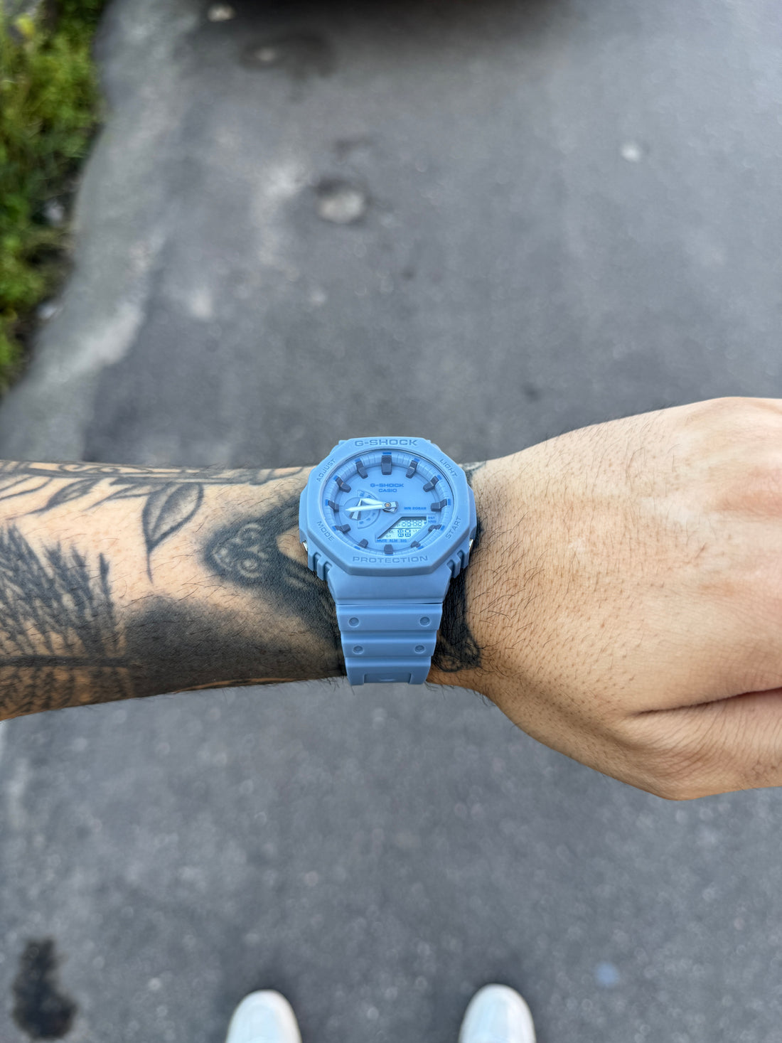 G-SHOCK GA-2100 AZUL OCEANO