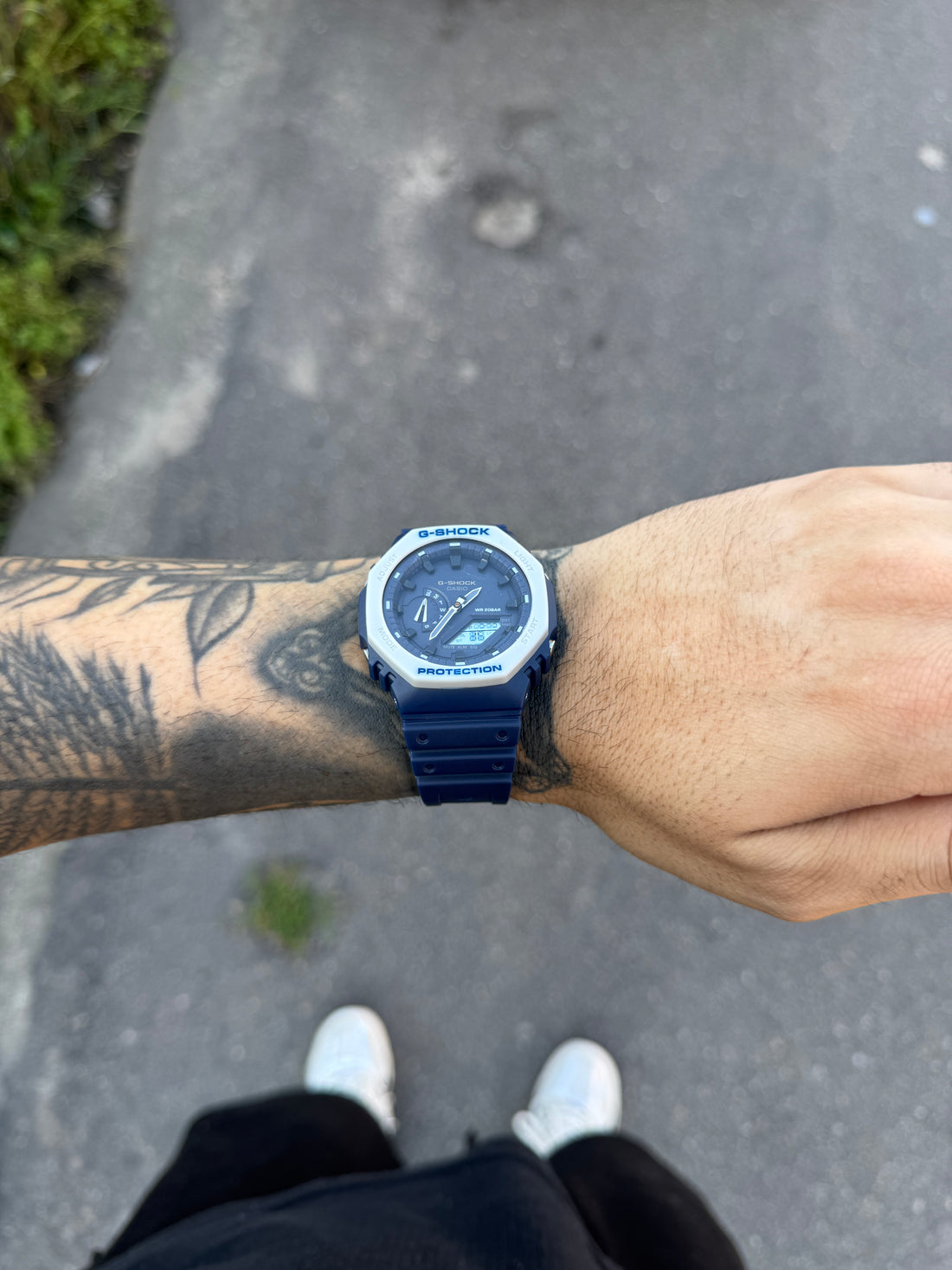 G-SHOCK GA-2100 AZUL MARINHO