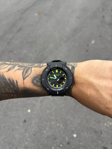G-SHOCK PRJ PRETO E VERDE
