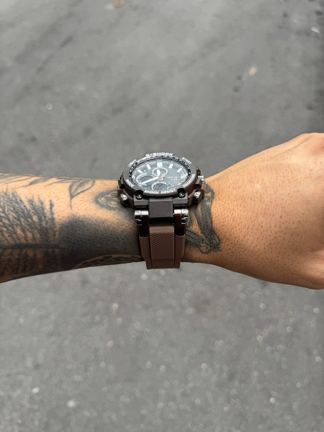 G-SHOCK STEEL MTG MARROM