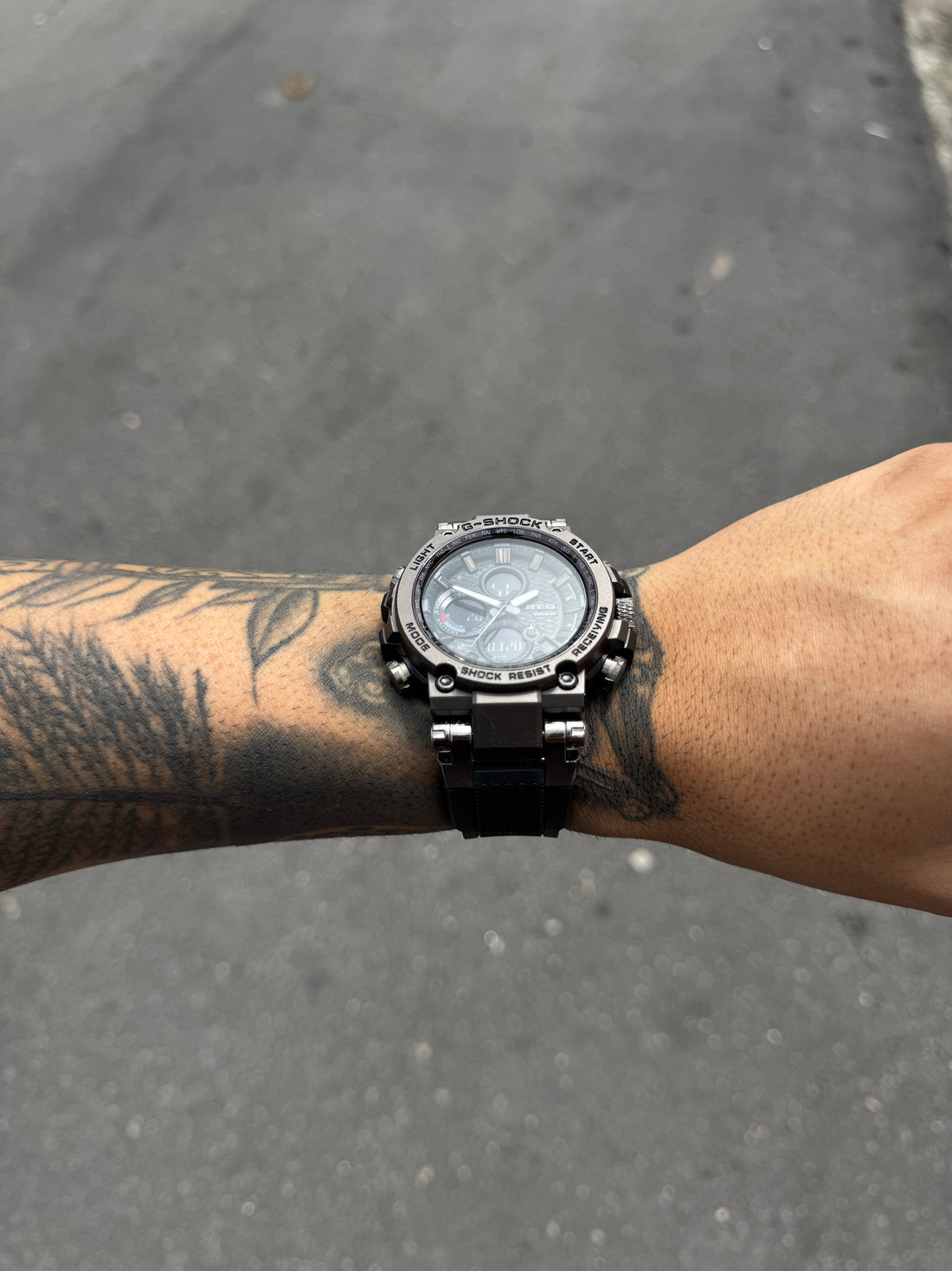 G-SHOCK STEEL MTG PRETO