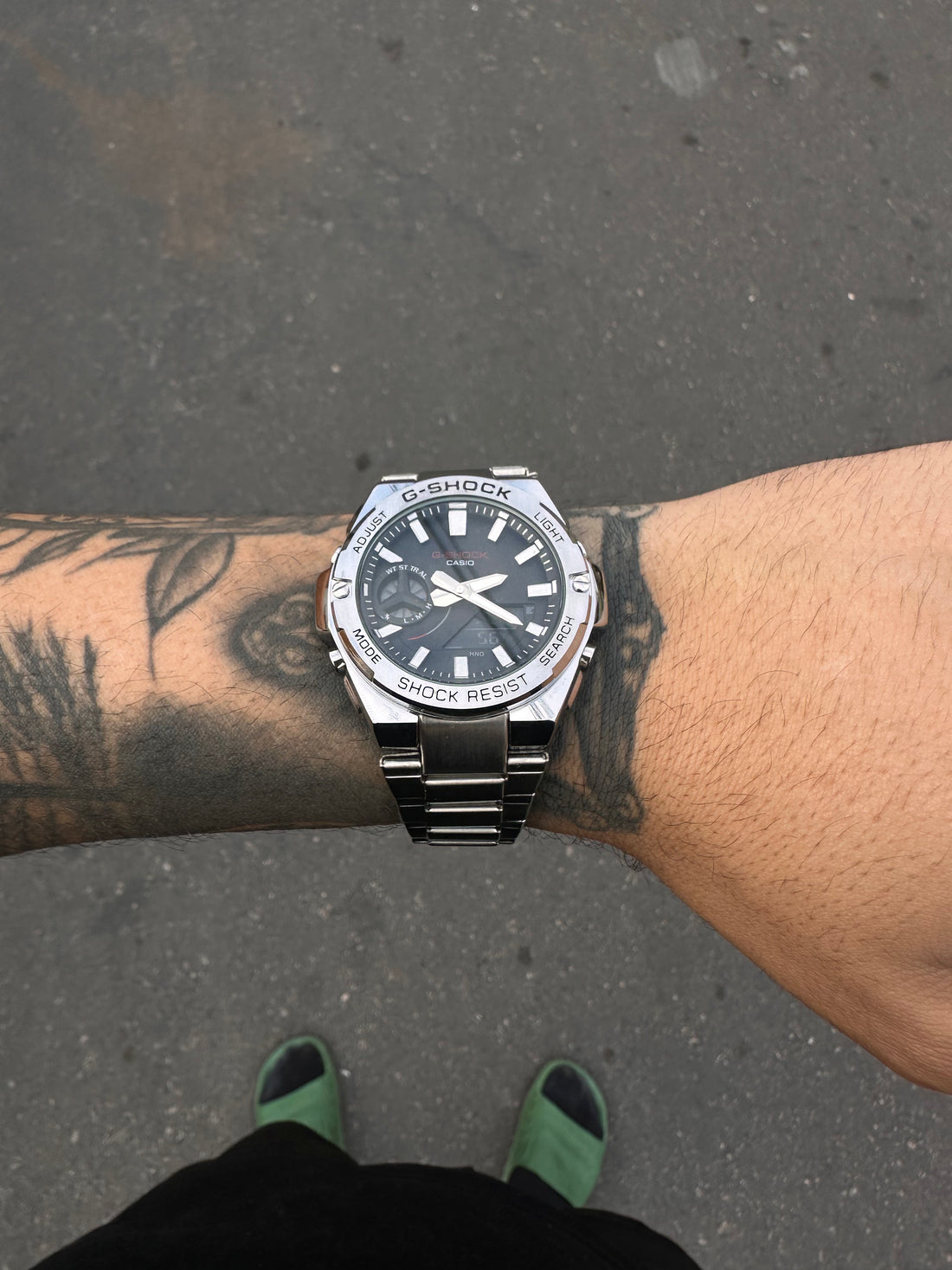 G-SHOCK GST STEEL PRATEADO