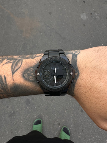 G-SHOCK GST STEEL PRETO