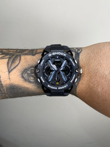 G-SHOCK BATMAN PRETO COM CINZA