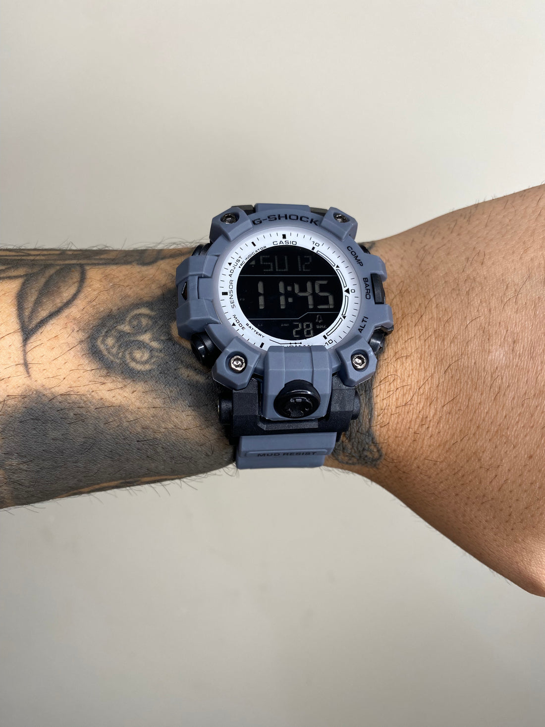 G-SHOCK MUDMAN CINZA