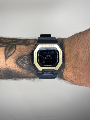 G-SHOCK GBX-100 PRETO-DOURADO
