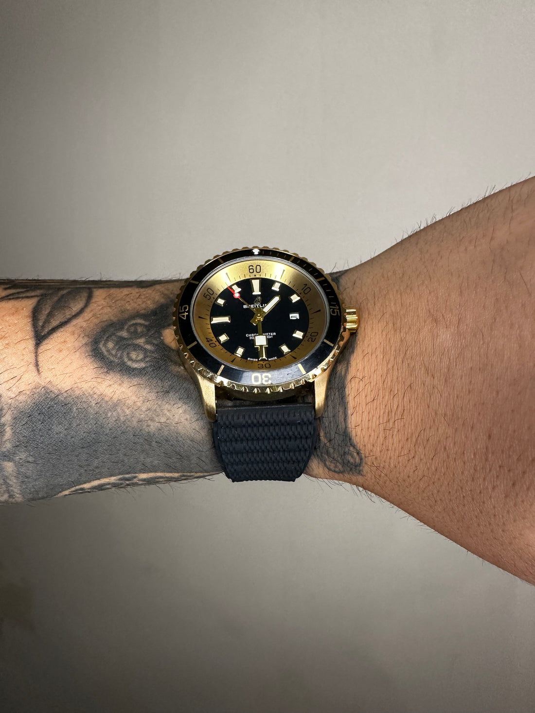 BREITLING CHRONO DOURADO