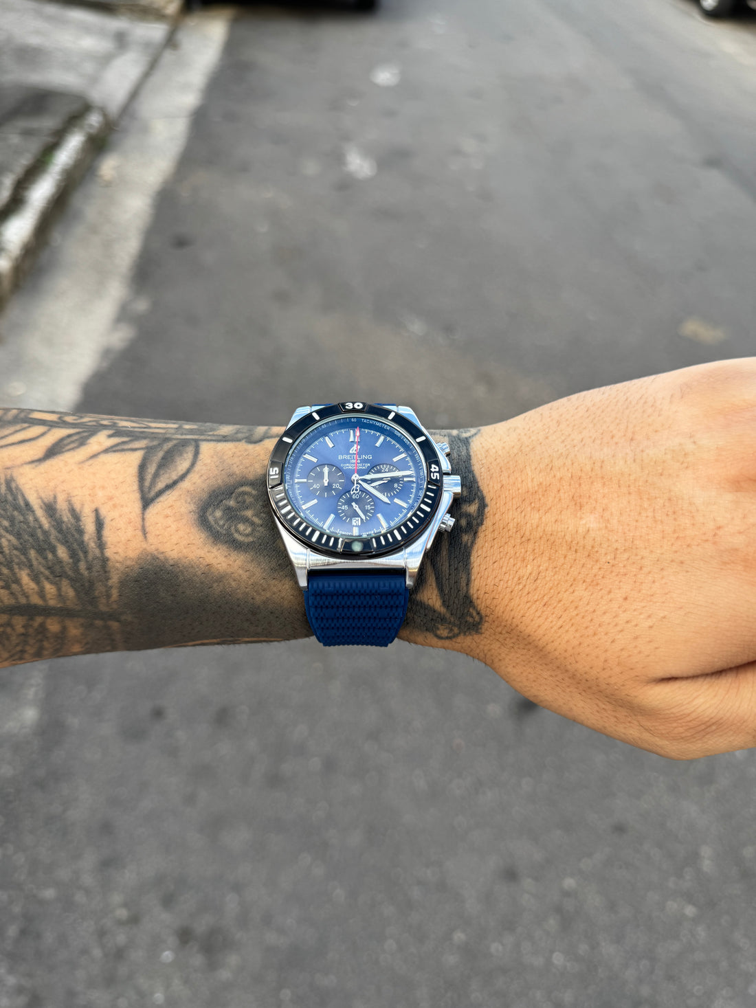 BREITLING CHRONOMAT BLUE