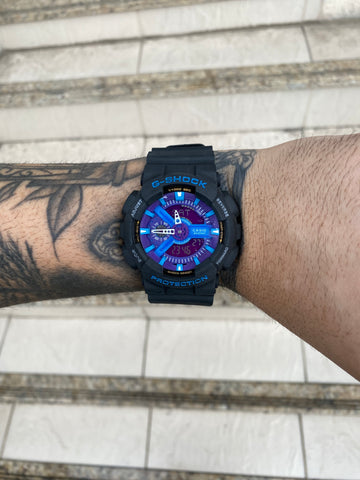 G-SHOCK GA-110 PRETO ROXO
