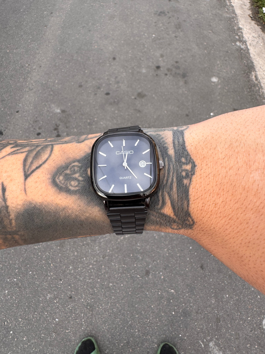 CASIO QUARTZ 2023 PRETO