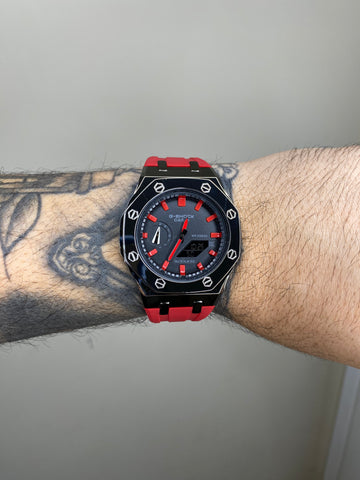 G-SHOCK GM-2100 VERMELHO