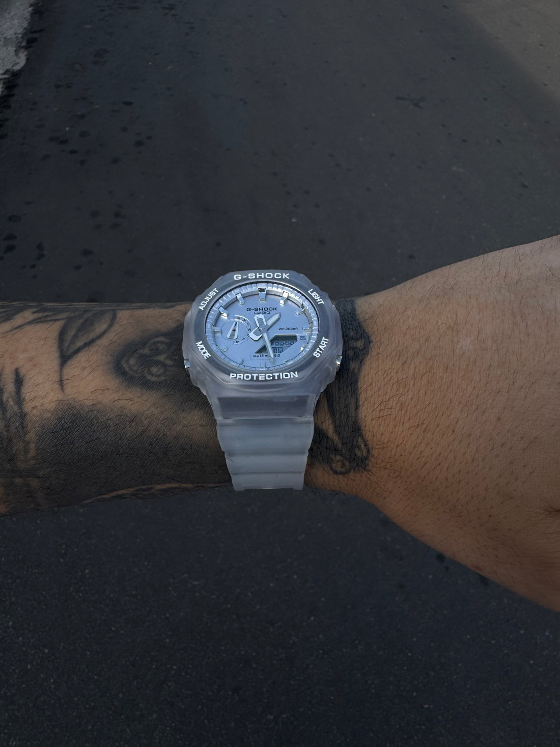 G-SHOCK GA-2100 TRANSPARENTE