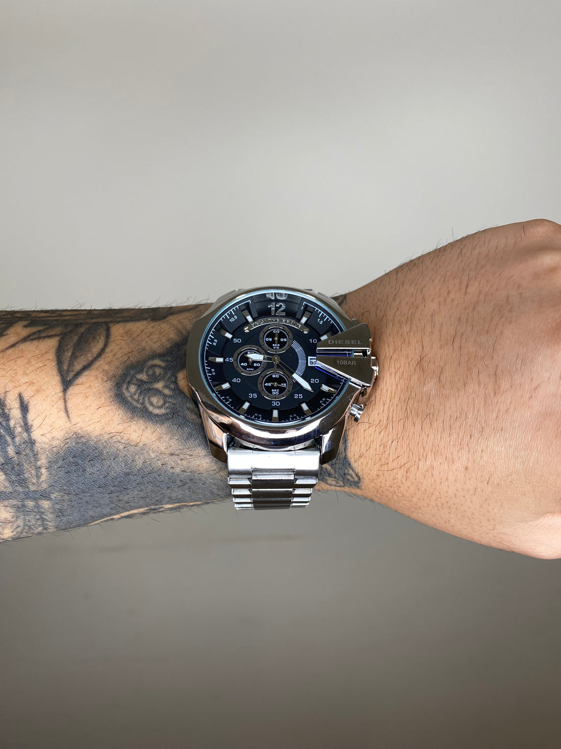 DIESEL 10BAR MEGA CHIEF PRATEADO