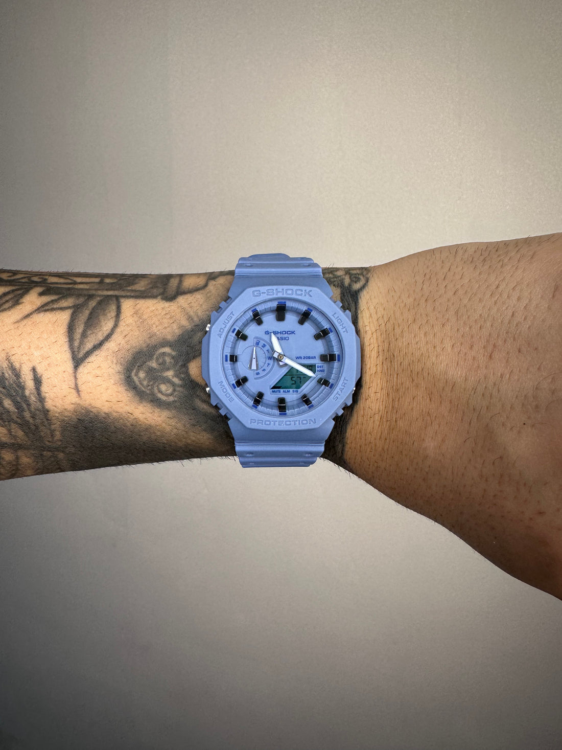 G-SHOCK GA-2100 AZUL OCEANO