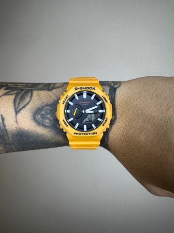 G-SHOCK GA-2100 AMARELO