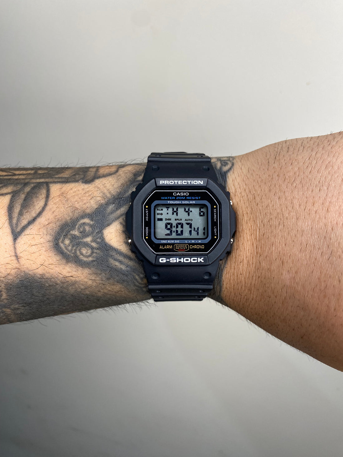 G-SHOCK DW-5600 PRETO VINTAGE