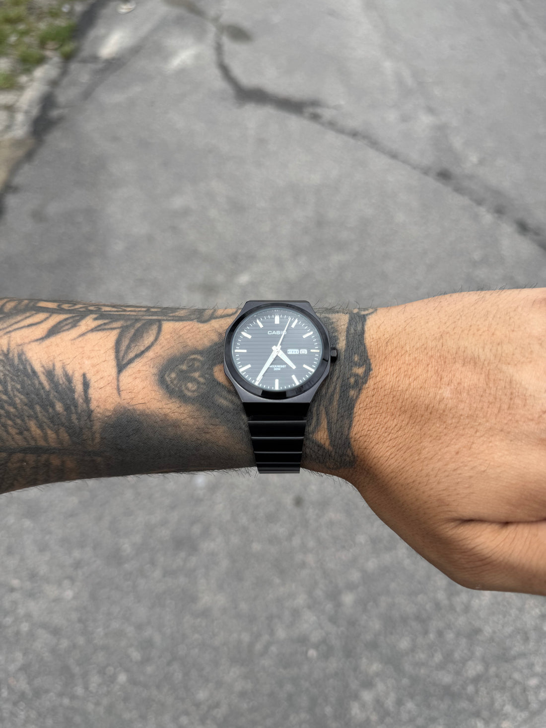 CASIO QUARTZ MT PRETO