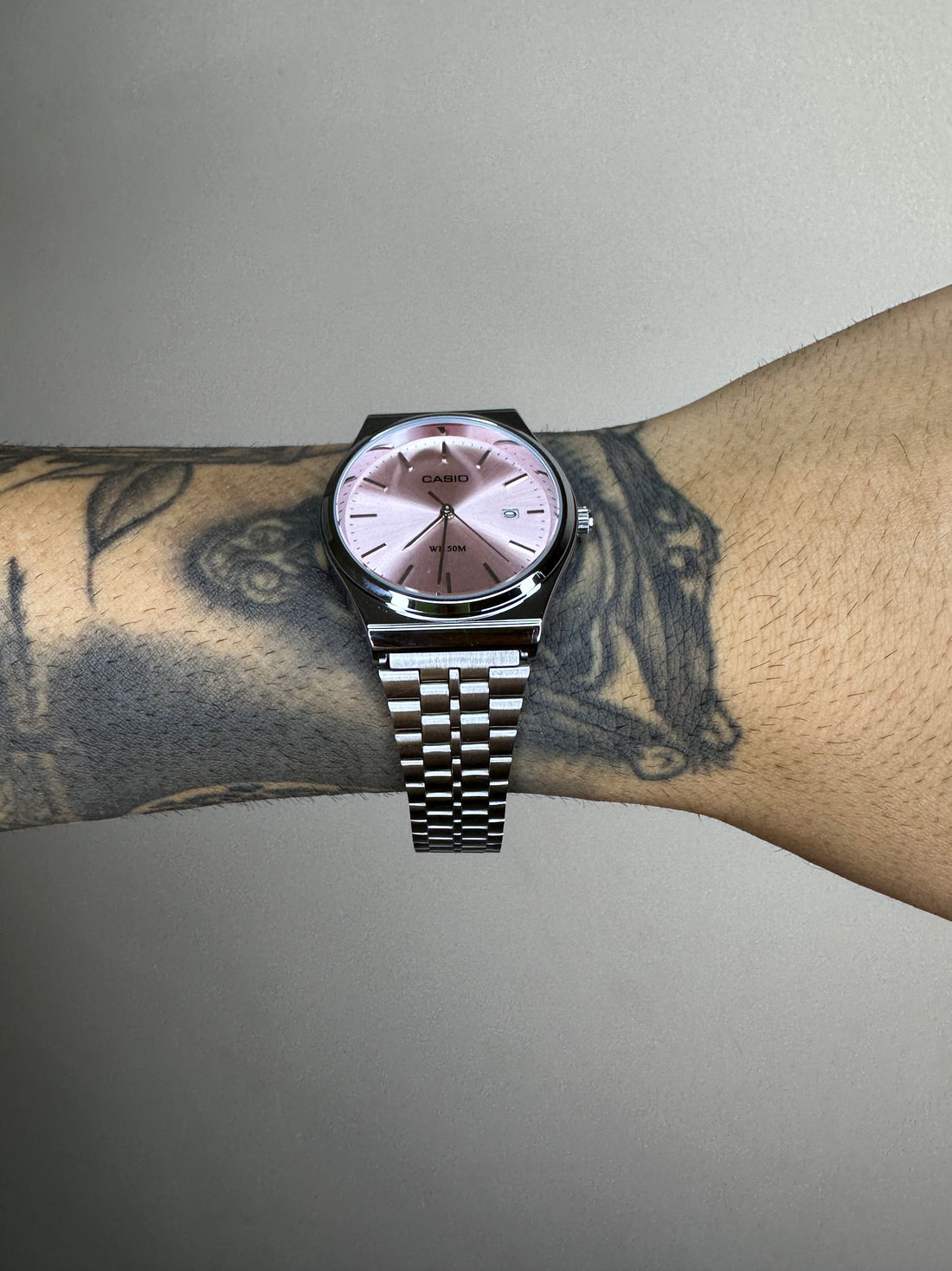 CASIO QUARTZ MTP ROSA