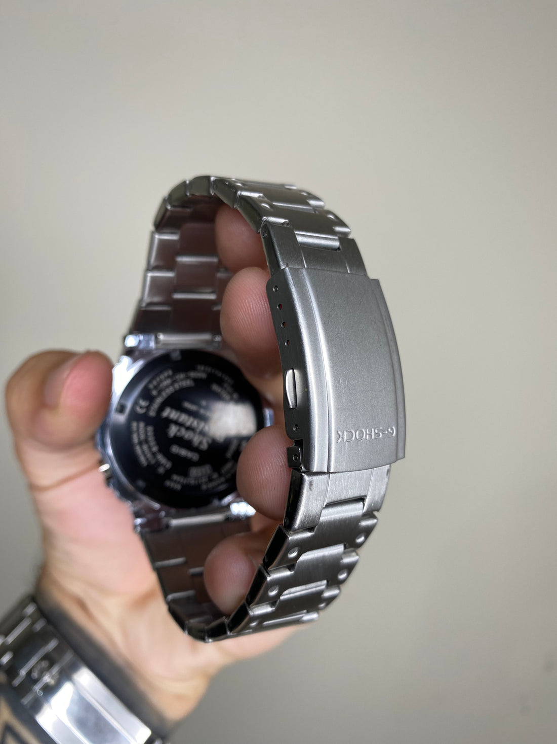 G-SHOCK DW-5600 AÇO PRATA