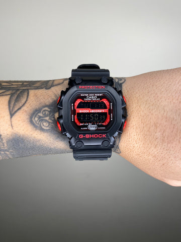 G-SHOCK GX-56 PRETO-VERMELHO