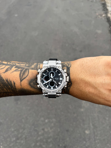 G-SHOCK STEEL MTG PRATEADO