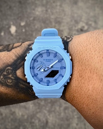 G-SHOCK GA-2100 AZUL OCEANO