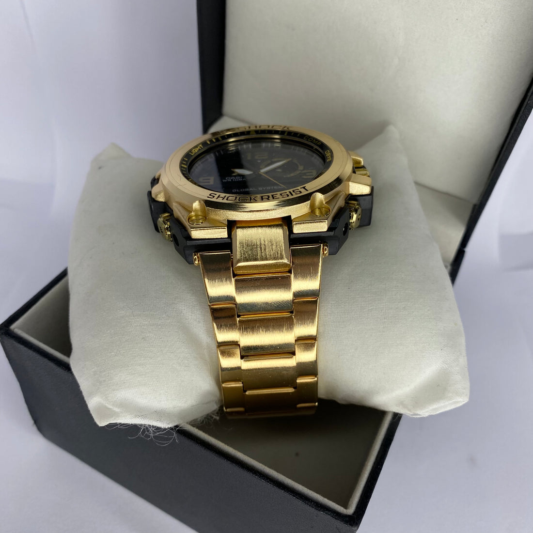 G-SHOCK STEEL TODO EM AÇO DOURADO