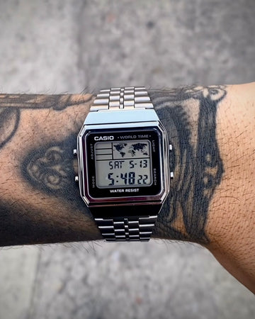 CASIO MUNDI PRATEADO