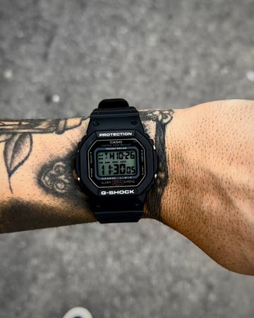 G-SHOCK DW-5600 PRETO VINTAGE