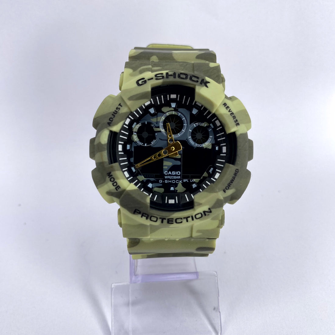 G-SHOCK GA-100 VERDE CAMUFLADO