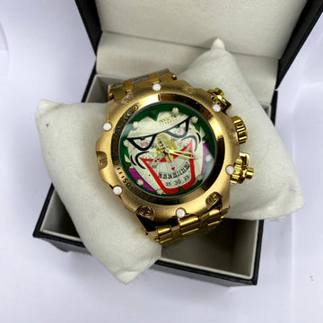 INVICTA RESERVE JOKER DOURADO