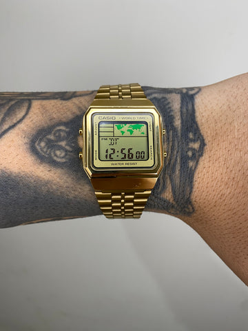 CASIO MUNDI DOURADO