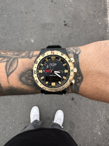 G-SHOCK PROTREK STEEL DOURADO