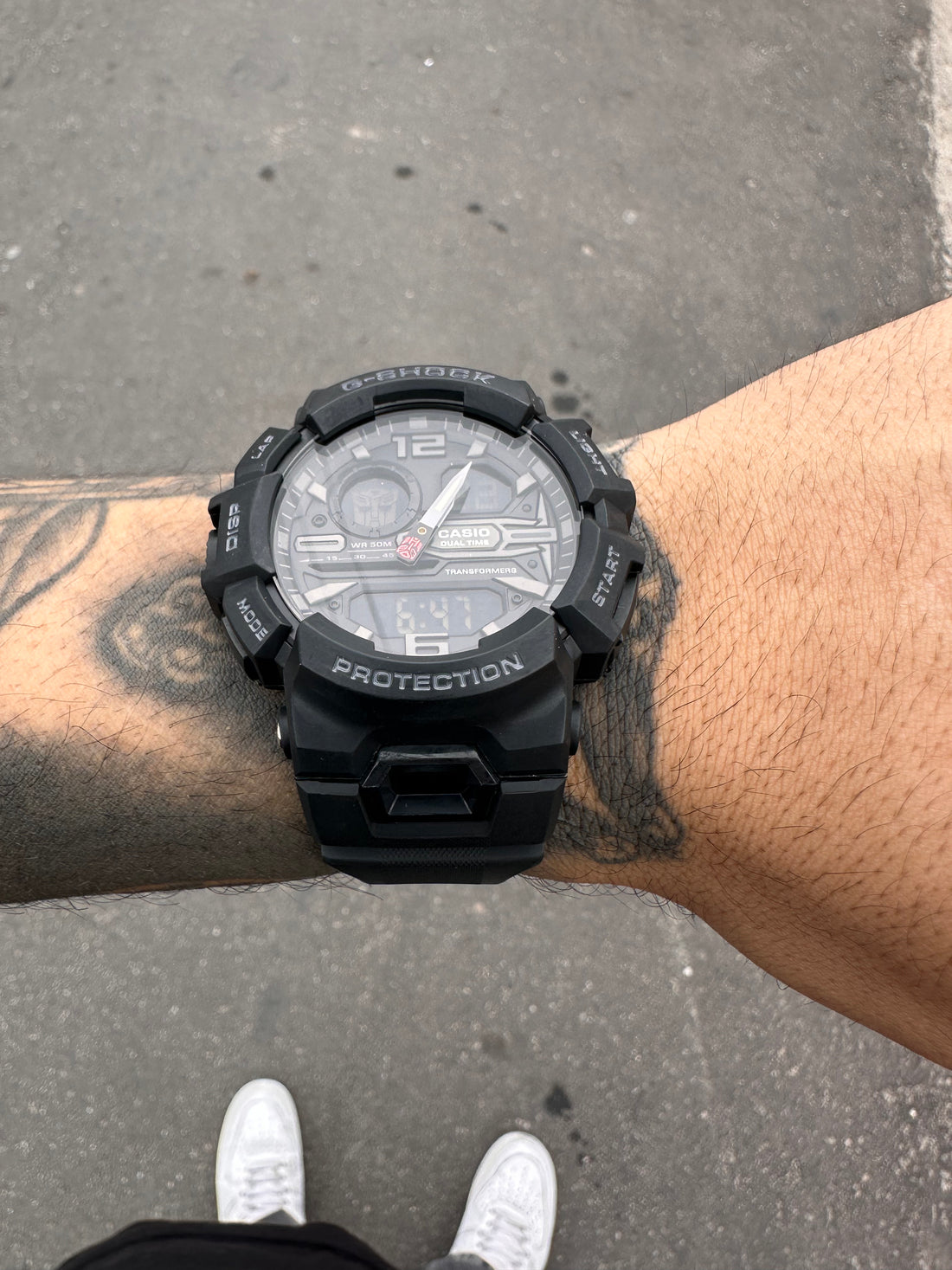 G-SHOCK GBA-900 TRANSFORMERS PRETO