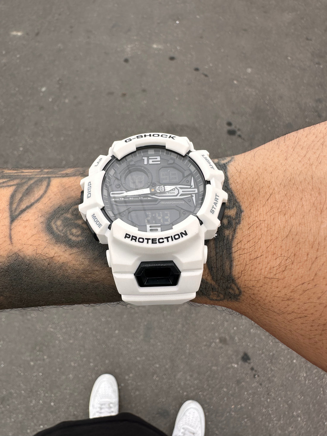 G-SHOCK GBA-900 TRANSFORMERS BRANCO