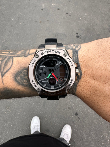 G-SHOCK STEEL MTG PRETO
