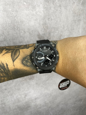 G-SHOCK GA-2200 PRETO-CINZA