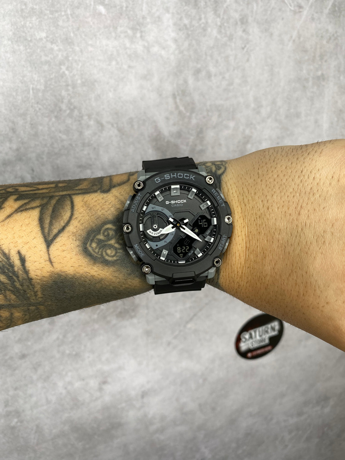 G-SHOCK GA-2200 PRETO-CINZA
