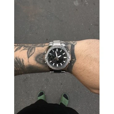G-SHOCK GST STEEL PRATEADO