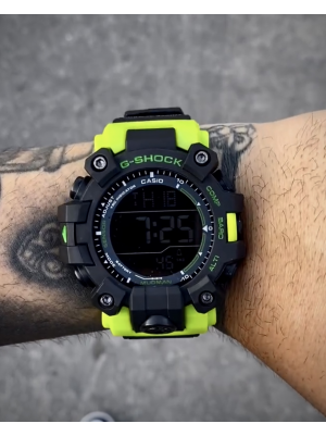 G-SHOCK MUDMAN PRETO E VERDE